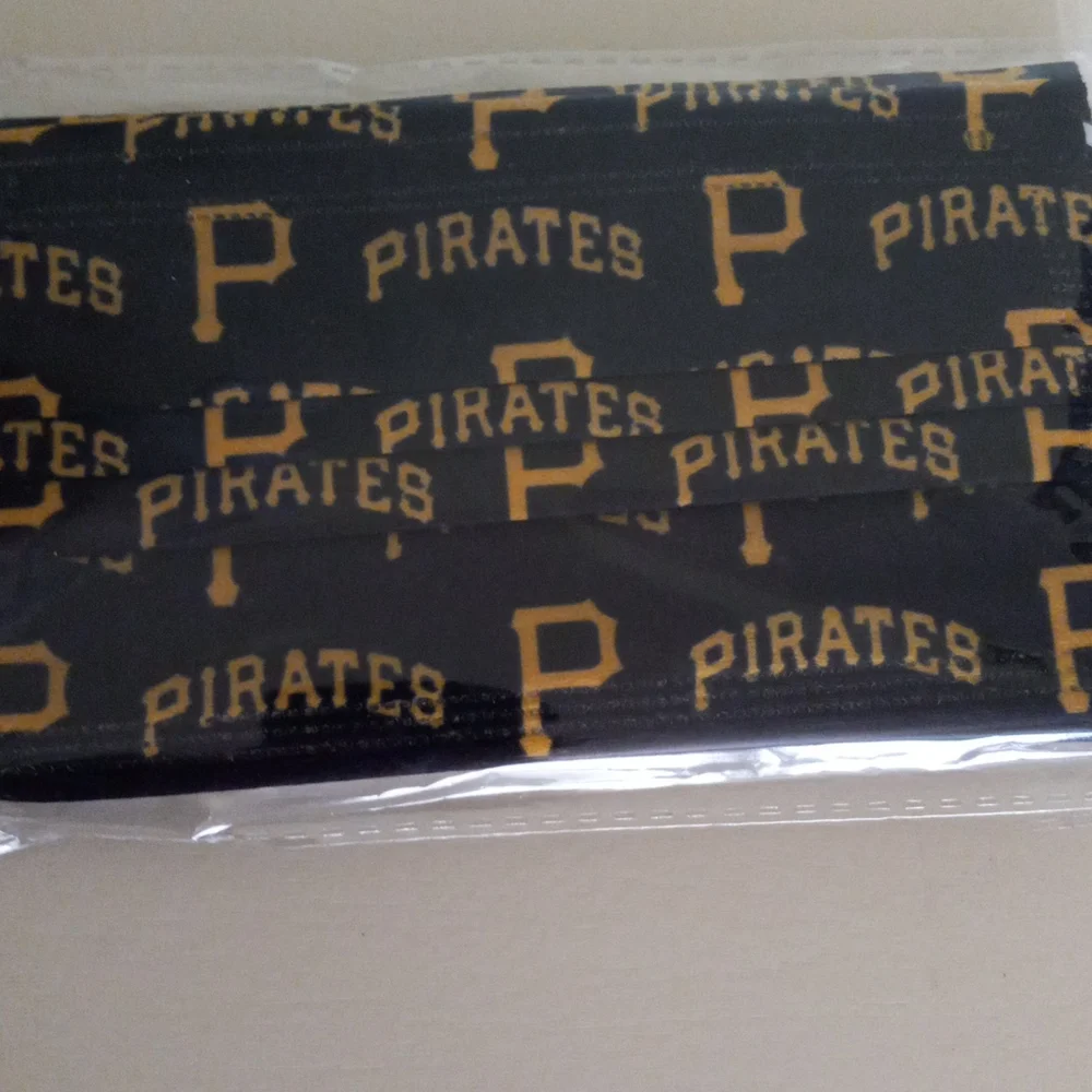 Pick 3/$10 Pirates face masks NEW